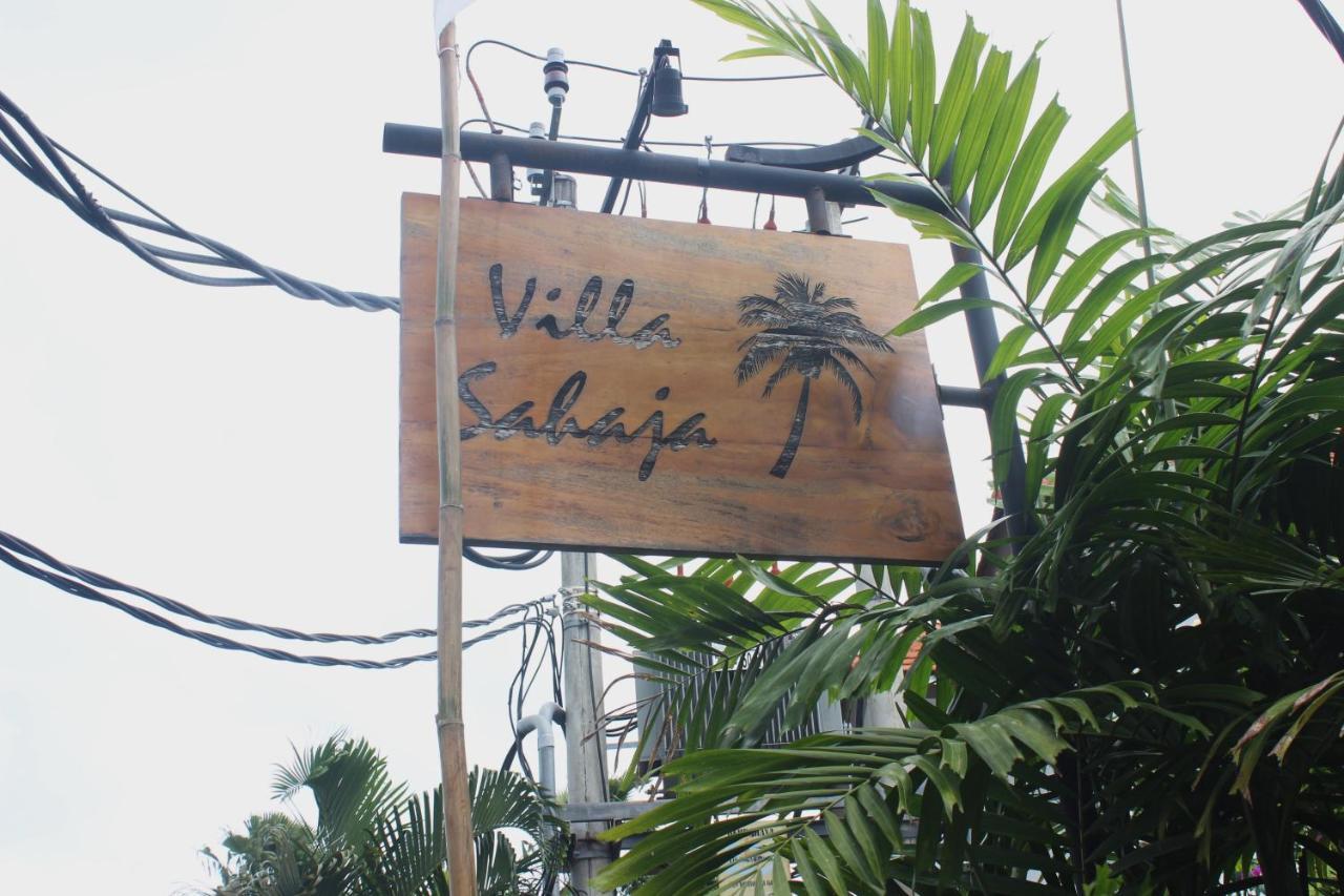 Villa Sahaja Kerobokan Exteriör bild